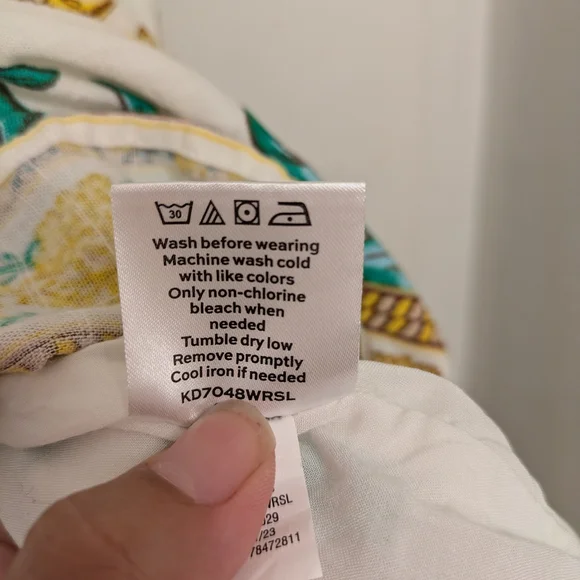 Draper James Blue Sundress with Flutter Cap Sleeves - Picture 9 of 10